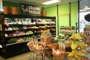 Organic produce. at Natures Market in Holland