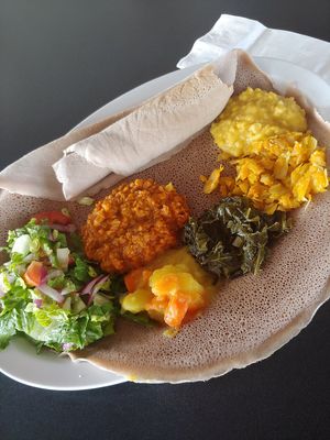 Vegetarian Lunch Combo at Shagga Coffee & Restaurant in Hyattsville