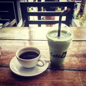 Green&Clean + americano at Cafe 8.98 in Ao Nang