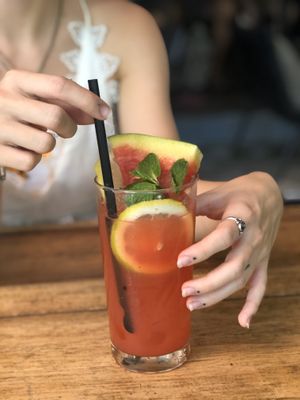 Watermelon lemonade  at Cafe 8.98 in Ao Nang