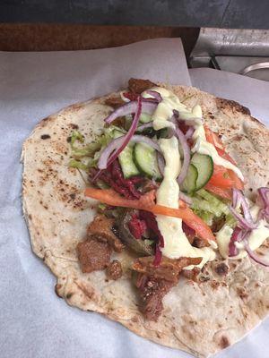 Mouth watering vegan beef style Donner kebab is talk of the town  at Little Aladdin in Manchester