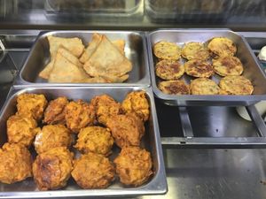 Deliciou starters always on offer. at Little Aladdin in Manchester