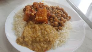 The 3 Curries at Little Aladdin in Manchester