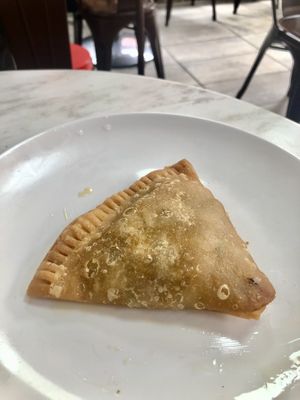 Samosa  at Little Aladdin in Manchester