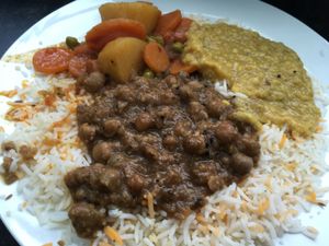3 different curries-deal at Little Aladdin in Manchester