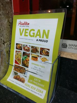 you are.. at Little Aladdin in Manchester