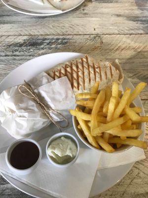 Panini at Vegan Point in Ibiza