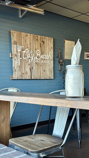 Great Lake vibe!  at City Beach Organics in Sandpoint