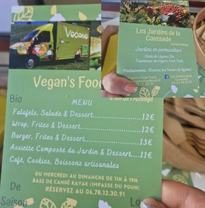  at Vegan's Food Truck in Aquitaine