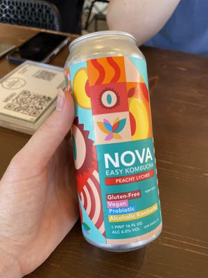 Hard Kombucha  at The Daily Harvest Cafe & Juicery in Santa Clarita