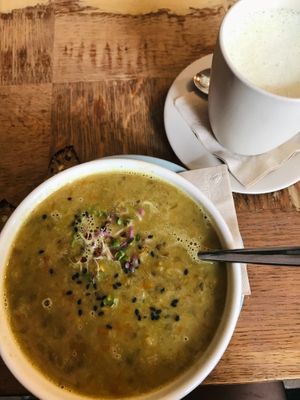 Soup of the day. at Toormoor Kohvik/Galerii in Tallinn