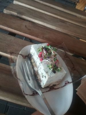 Salty cake at Toormoor Kohvik/Galerii in Tallinn