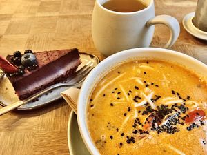 Who says this isn’t breakfast? 🤤 at Toormoor Kohvik/Galerii in Tallinn