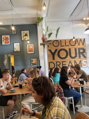 Nice hipster vibe  at Peck 47 in Brussels