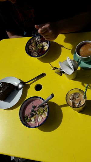 Nice breakfast and cake at Peck 47 in Brussels