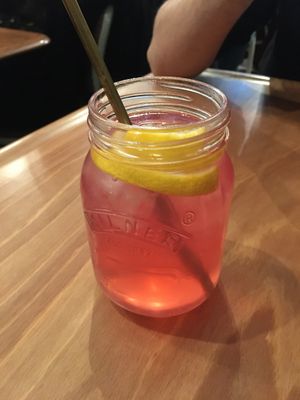 Homemade lemonade at Peck 47 in Brussels