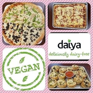 Vegan Pizza options @ Rossi's! at Rossi's Pizza in Johnson City