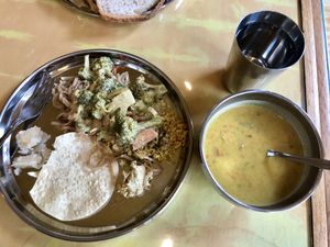 That soup was divine! And the food was super delicious! ❤️ at Radha Govinda's Buffet in Denver