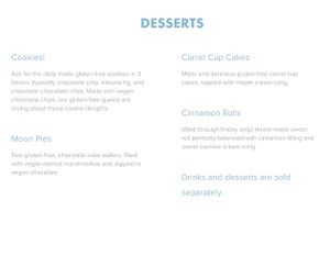 Desserts at Radha Govinda's Buffet in Denver