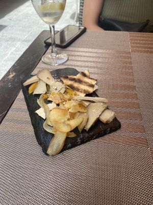 Vegan cheese  at Andino Gastrobar in Malaga