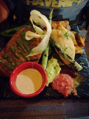 Alsado Al Horno de Carbon at Andino Gastrobar in Malaga