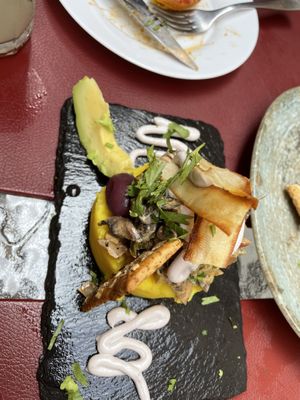 Causa Limeña  at Andino Gastrobar in Malaga