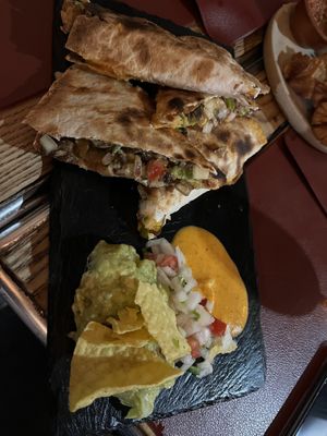Quesadillas  at Andino Gastrobar in Malaga