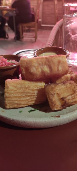 Yuca frita at Andino Gastrobar in Malaga