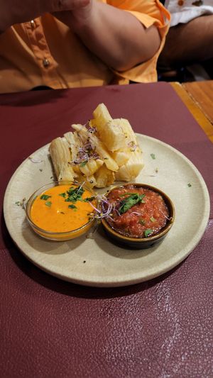 Yuca frita at Andino Gastrobar in Malaga