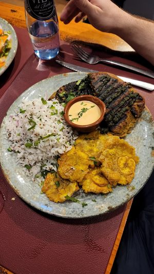 Asado al horno vegano at Andino Gastrobar in Malaga