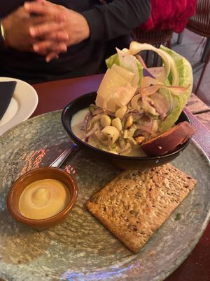 Ceviche vegano   at Andino Gastrobar in Malaga