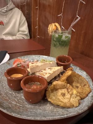 Plato centroamericano  at Andino Gastrobar in Malaga