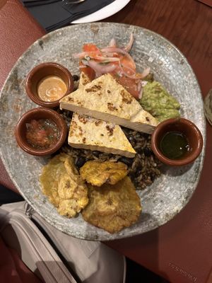 Plato centroamericano  at Andino Gastrobar in Malaga