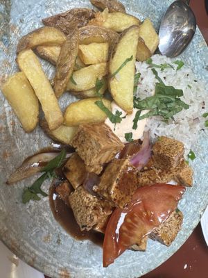 Tofu   at Andino Gastrobar in Malaga