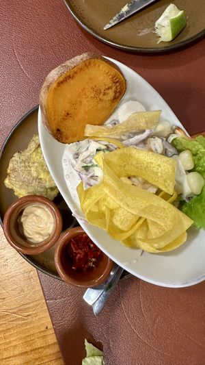 Ceviche  at Andino Gastrobar in Malaga