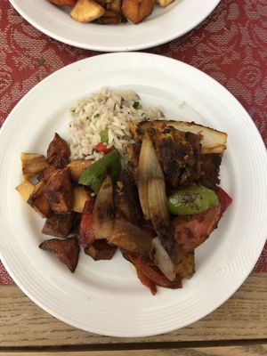 Vegan chorizo! Very tasty at Andino Gastrobar in Malaga