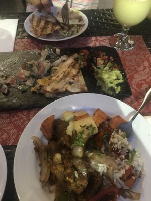 Quessedillas, chorizo (small size) at Andino Gastrobar in Malaga