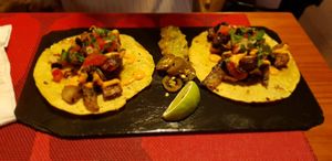 Vegan Tacos at Andino Gastrobar in Malaga