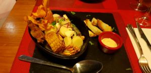 Vegan ceviche at Andino Gastrobar in Malaga