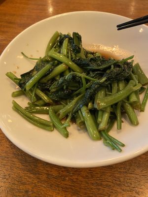 Greens are always good in my book  at Monsoon Cafe - Ebisu in Tokyo