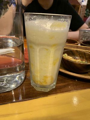 Mango lassi at 3 Idiots Toast & Curry - Zhongshan in Taipei