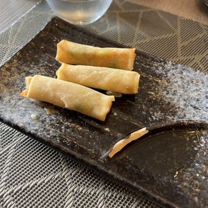 spring rolls  at Yoshi - Sushi & More in Madrid