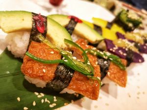 Muy bueno at Yoshi - Sushi & More in Madrid