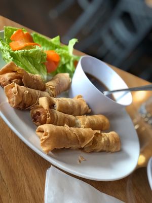 Vegan egg rolls at 208 Pho & Vegan in Boise