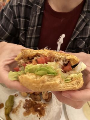 Burger   at abcV in New York City