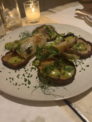 Grilled Oakwood Shiitake Mushrooms  at abcV in New York City
