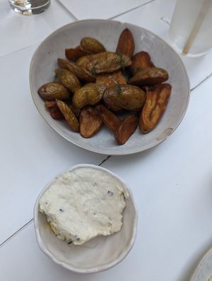 Fingerling potatoes 😍 at abcV in New York City