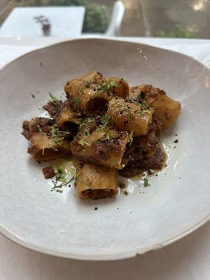 Mushroom bolognese  at abcV in New York City