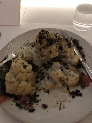 The roasted cauliflower at abcV in New York City