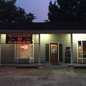 Restaurant front. at Curry N Kabab in Baton Rouge